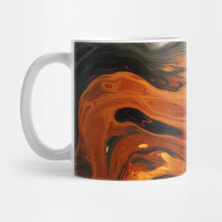 Stylized Liquid Stone Surface Mug